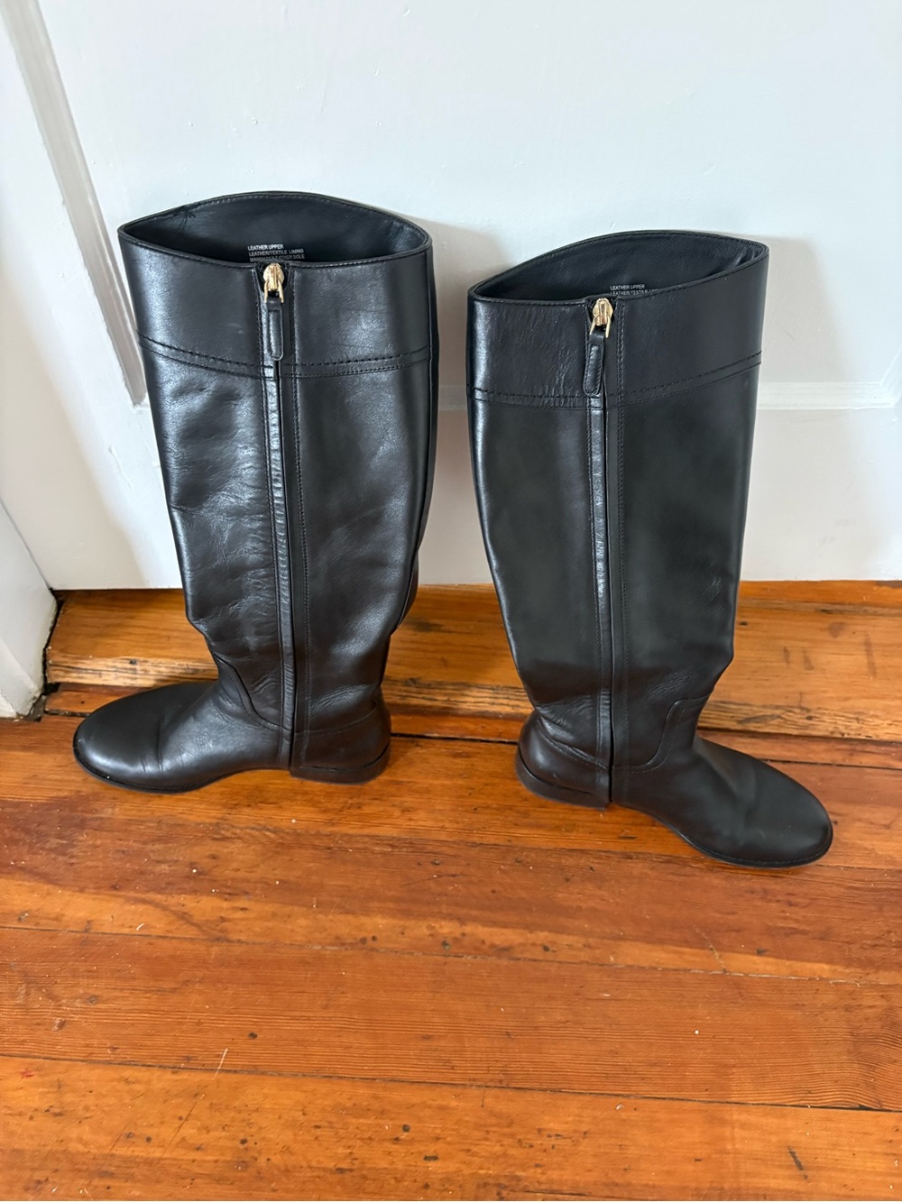 Tory Burch Black Leather Boots - Picture 6 of 9